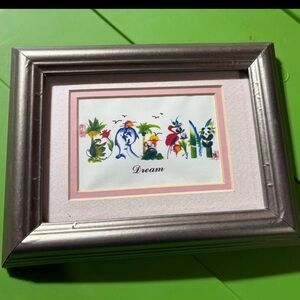 Silver Framed Dream Art Print